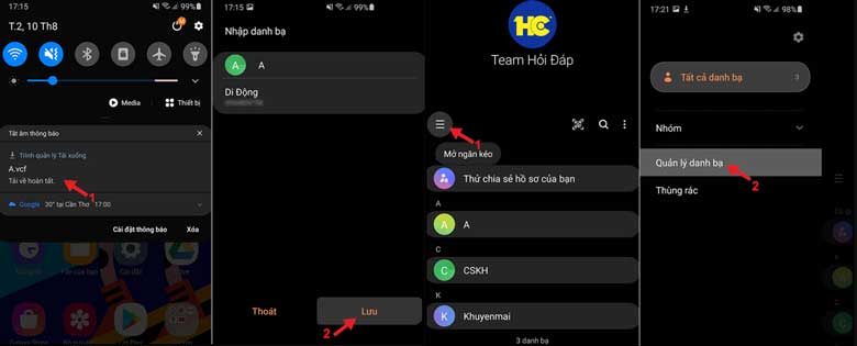 Cách chuyển số điện thoại từ máy sang sim bằng email: Bước 2