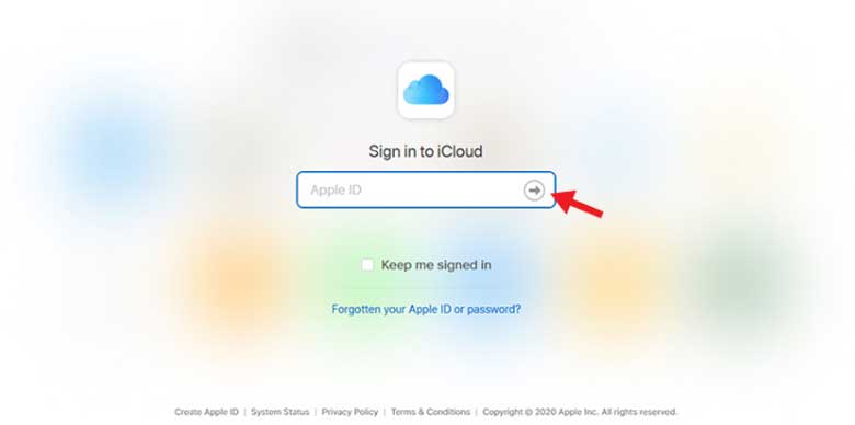 Cách chuyển số điện thoại từ máy sang sim bằng icloud: Bước 2