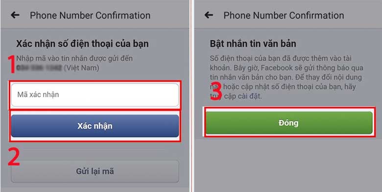 Cách thay đổi số điện thoại trên Facebook: Bước 4