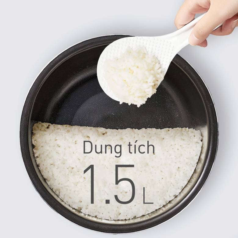  Nồi cơm điện cao tần Panasonic 1.5 lít SR-HFL153WRA dung tích 1.5 lít