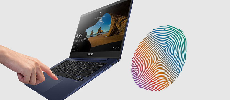 Cảm biến vân tay trên laptop với tính năng nổi bật