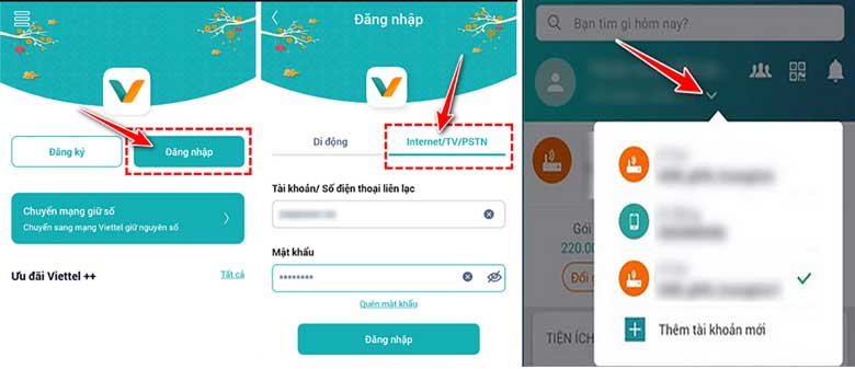 Cách đổi mật khẩu wifi bằng điện thoại với mạng Viettel bằng ứng dụng: Bước 2