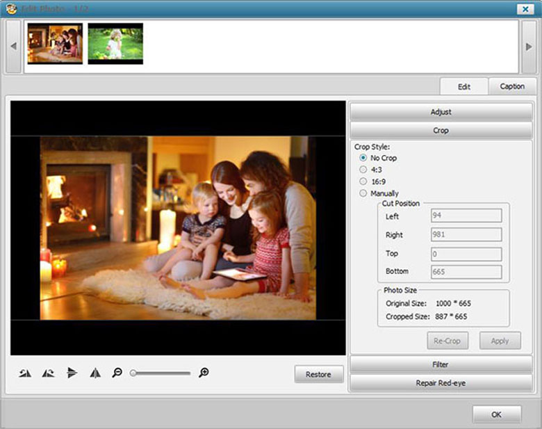iSkysoft Slideshow Maker phần mềm làm video cho MacBook