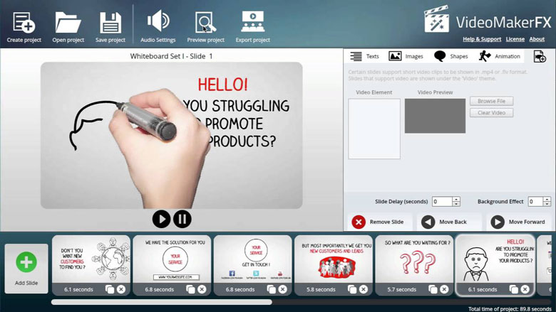 Video Maker Fx phần mềm làm video trên MacBook