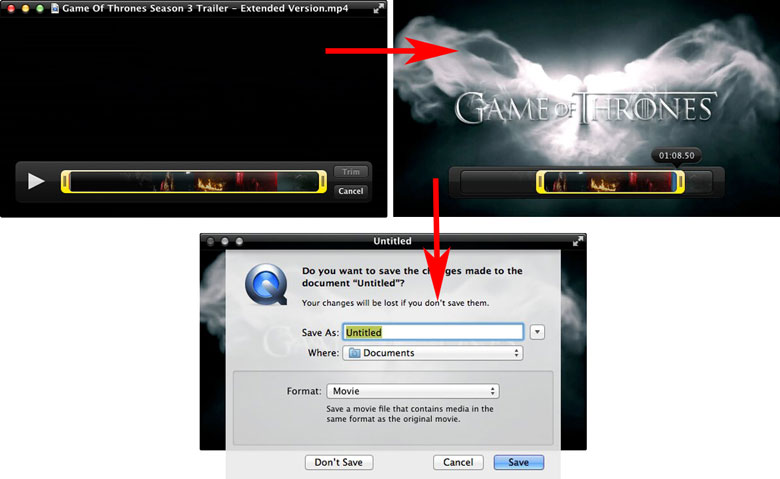 Cách cắt video trên MacBook bằng QuickTime Player