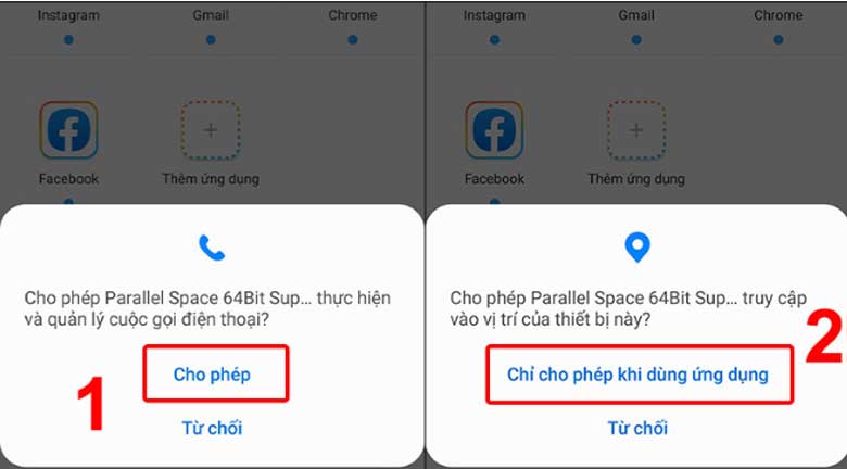 Cách đăng nhập 2 zalo trên 1 điện thoại bằng ứng dụng: Bước 7