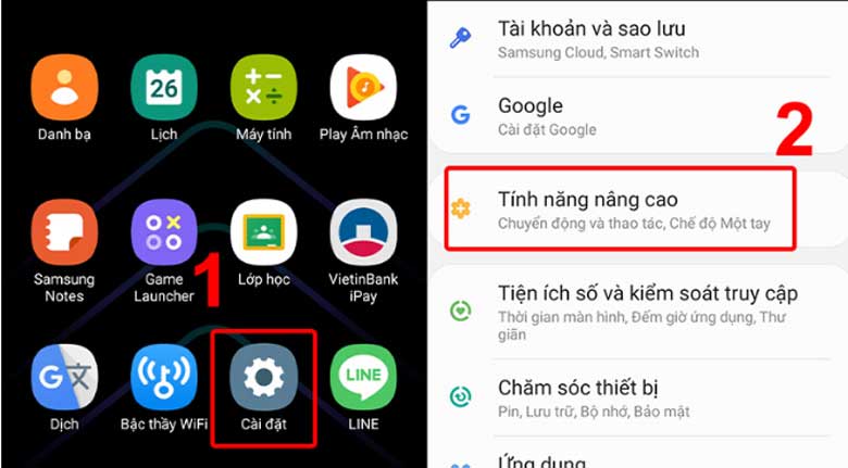 Cách đăng nhập 2 zalo trên 1 điện thoại sử dụng tính năng Dual Messenger: Bước 1