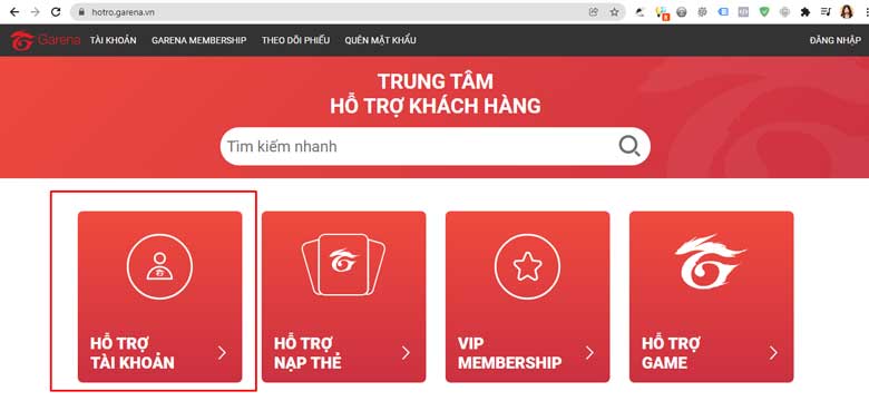 Cách đổi mật khẩu Garena không cần số điện thoại bằng chứng minh thư