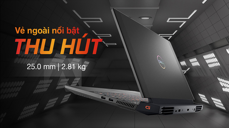 Thiết kế mạnh mẽ - Laptop Dell Gaming G15 5511 70266676