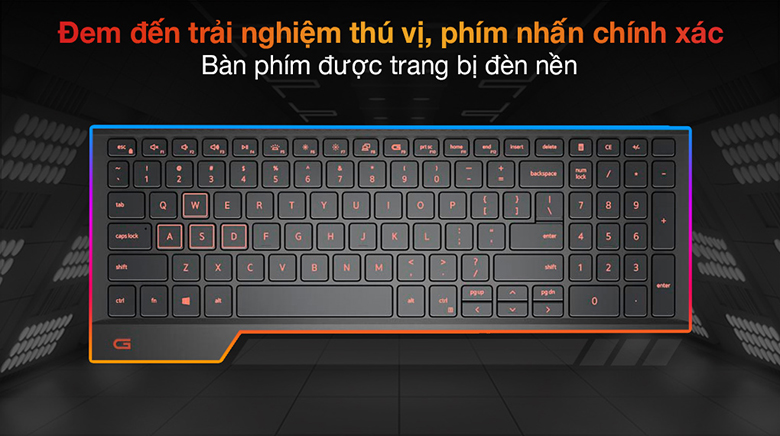 Đèn nền tiện lợi - Laptop Dell Gaming G15 5511 70266676