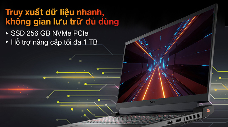 Chiến game mạnh mẽ - Laptop Dell Gaming G15 5511 70266676