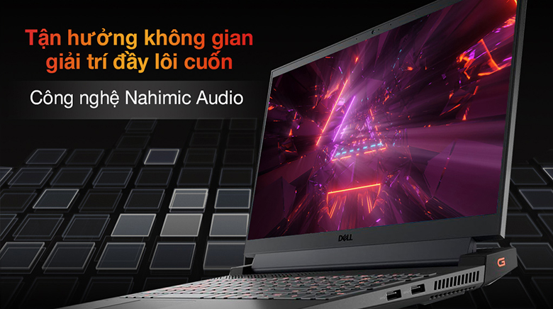 Âm thanh sống động - Laptop Dell Gaming G15 5511 70266676