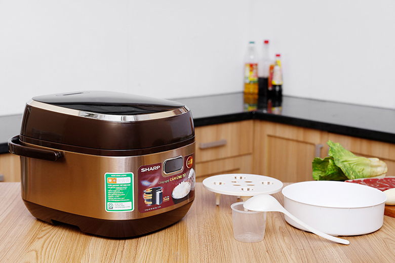 Nồi cơm điện tử cao tần Sharp 1.8 lít KS-IH190V-GL