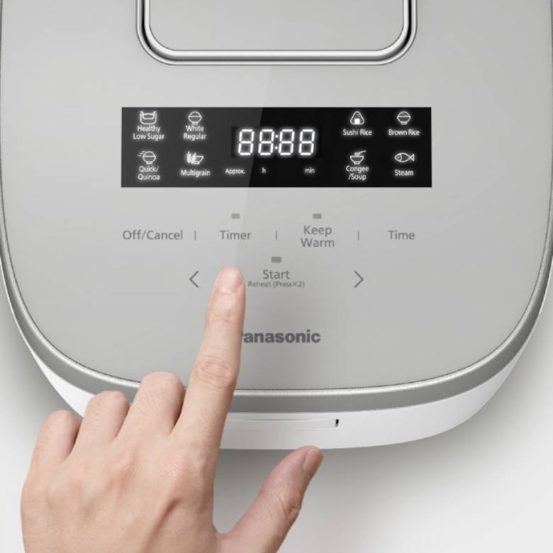 Nồi cơm điện cao tần Panasonic 1.0 lít SR-HFL103WRA bảng điều khiển cảm ứng