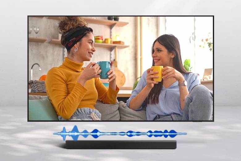 Bộ loa thanh Samsung HW-B450F/XV 300W sở hữu công nghệ Adaptive Sound Lite