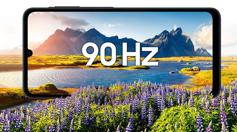 Điện thoại Samsung Galaxy A07 có màn hình sắc nét