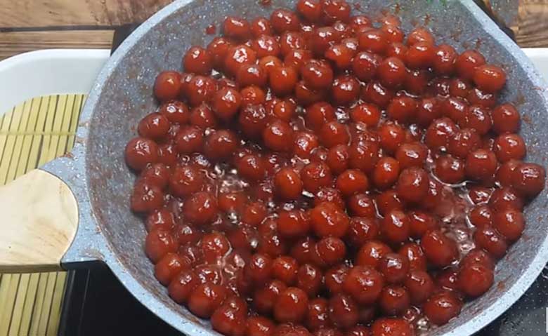 Cách làm chùm ruột ngào đường: Hoàn thành