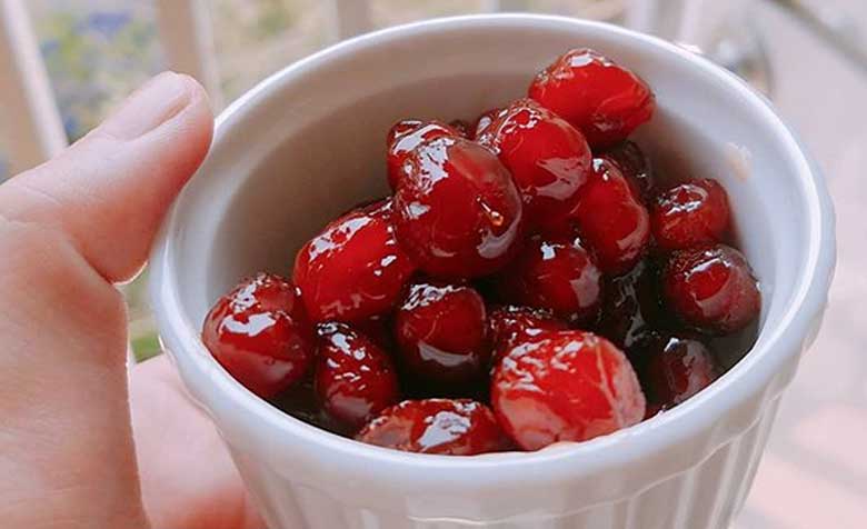 Cách làm mứt chùm ruột: Thành phẩm