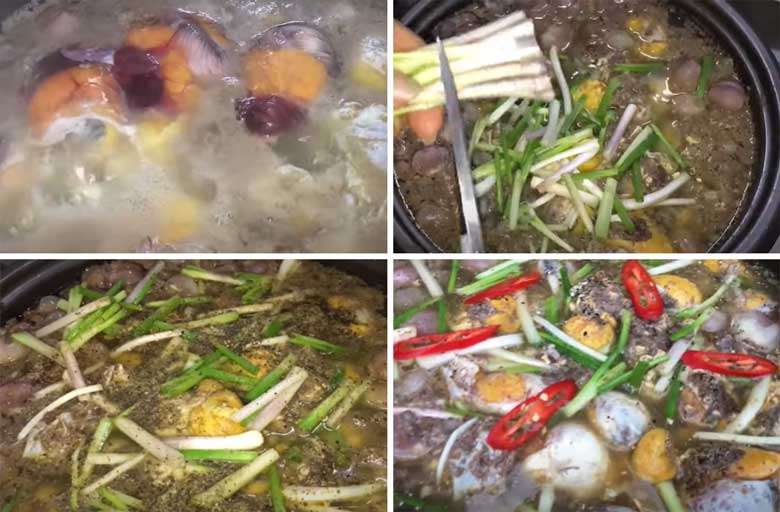 Cách nấu lẩu hột vịt lộn đơn giản và thưởng thức