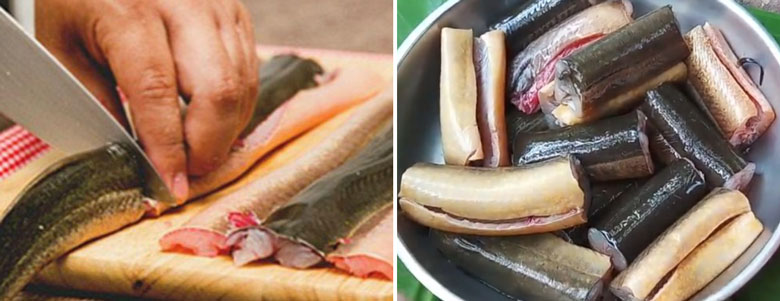 Cách nấu lẩu lươn lá giang sơ chế lươn