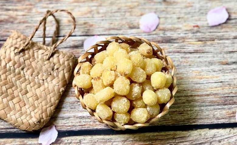 Cách làm mứt hạt sen: Thành phẩm