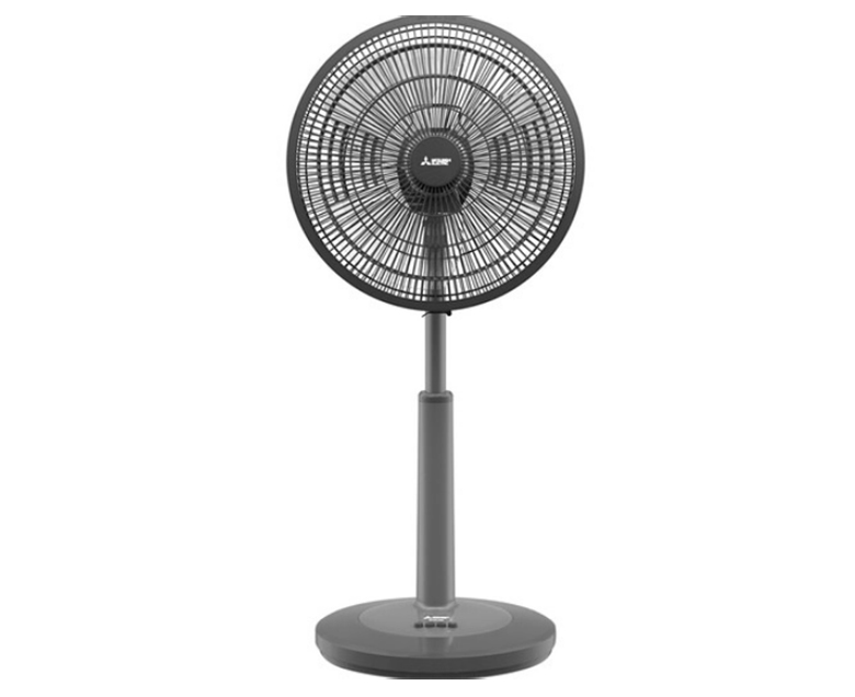 Thiết kế tinh tế - Quạt lửng Mitsubishi R16A-GC CY-GY màu xám đậm