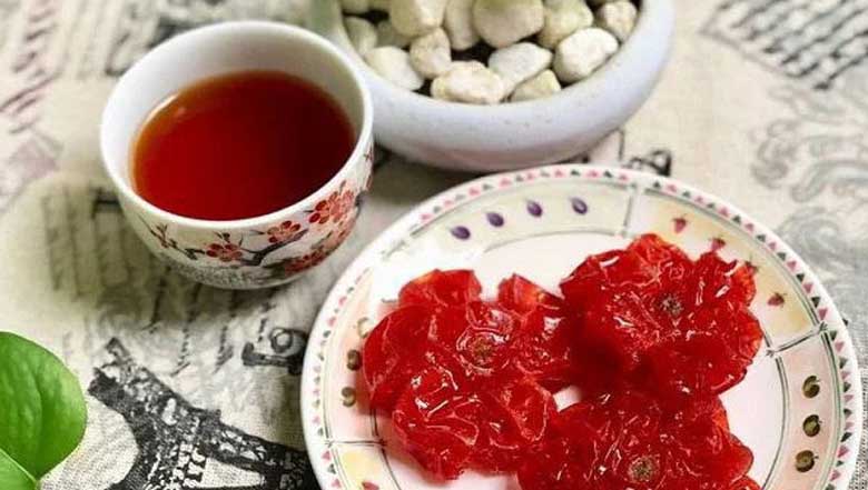 Cách làm mứt cà chua truyền thống: Thành phẩm