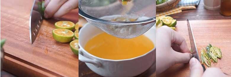 Cách làm mứt tắc xí muội: Sơ chế