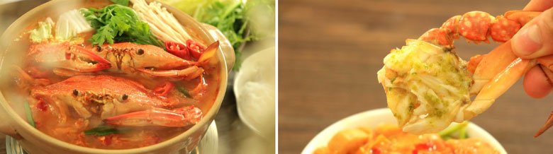 Cách nấu lẩu ghẹ kim chi thưởng thức ngay