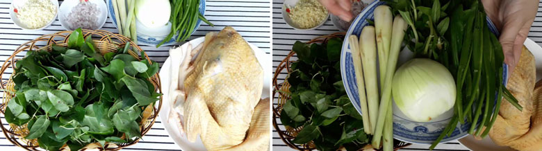 Cách làm lẩu gà lá giang nguyên liệu cần có