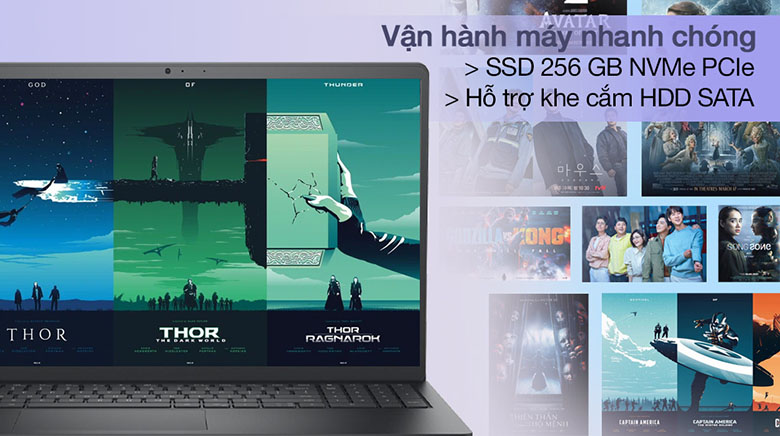 Ổ cứng dung lượng lớn -Laptop Dell Vostro 3510 V5I3305W