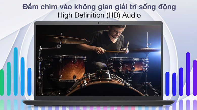 Âm thanh sống động - Laptop Dell Vostro 3510 V5I3305W