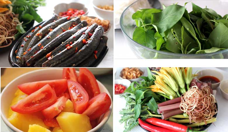 Cách làm lẩu cá kèo lá giang sơ chế nguyên liệu