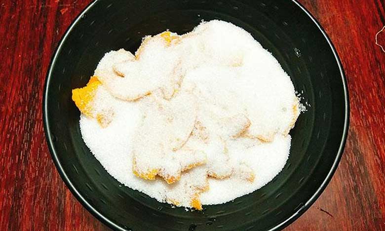 Cách làm mứt nghệ mật ong: Bước