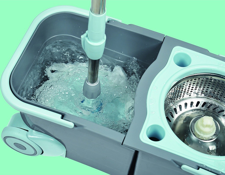 Bộ chổi lau nhà xoay 360 độ Mclean M30 cây lau chắc chắn