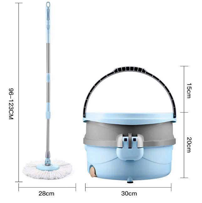 Bộ chổi lau nhà xoay 360 độ MinMop M20