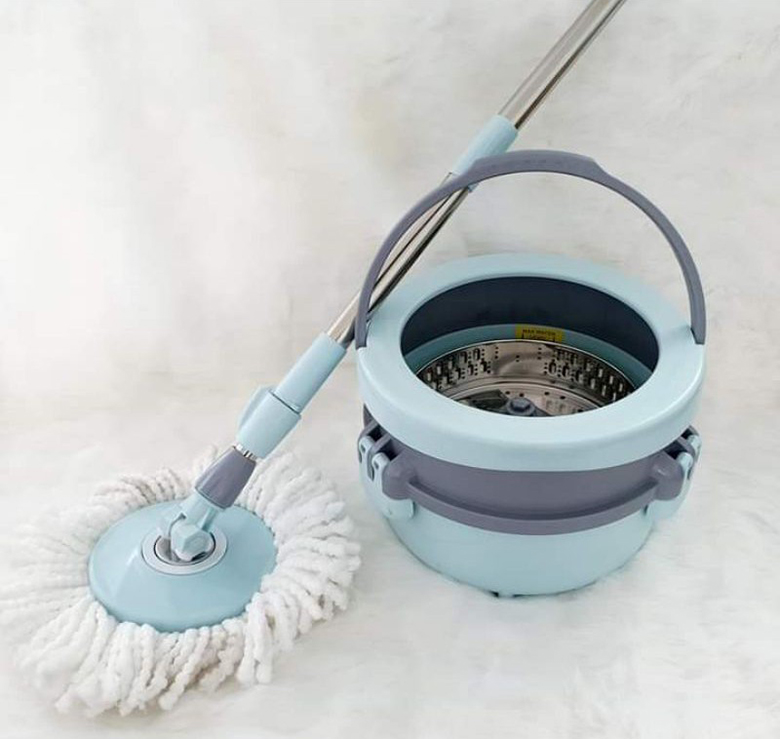 Bộ chổi lau nhà xoay 360 độ MinMop M20 cây lau chắc chắn