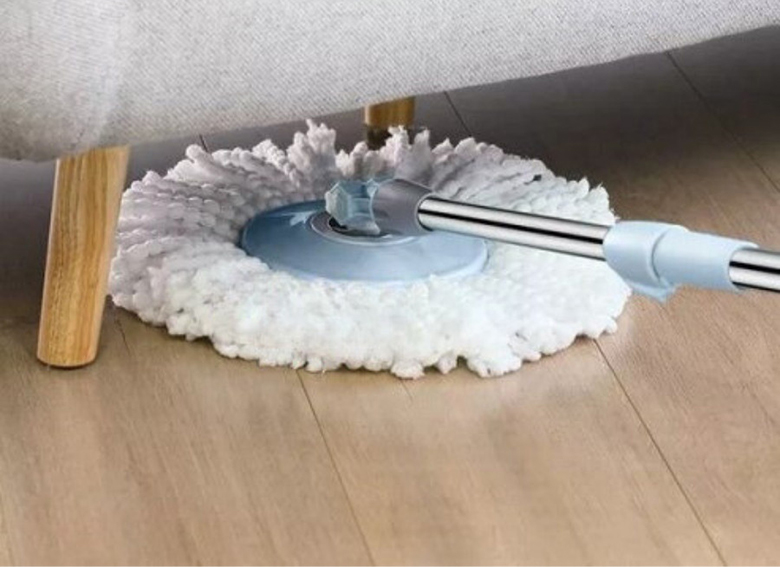 Bộ chổi lau nhà xoay 360 độ MinMop M20 vải thấm hút tốt