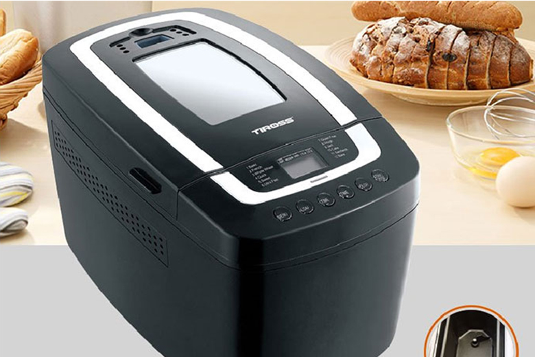 Thiết kế-Máy làm bánh mỳ Tiross TS8230