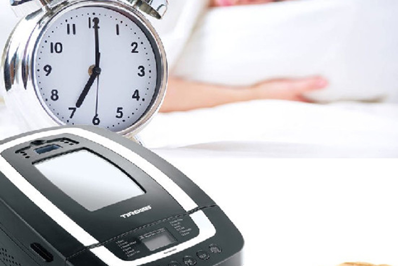 Chức năng hẹn giờ-Máy làm bánh mỳ Tiross TS8230