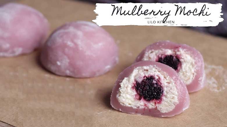 Mứt dâu tằm ăn với gì: Làm nhân bánh