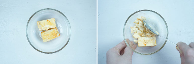 Cách làm chao chấm lẩu bò dầm nhuyễn chao