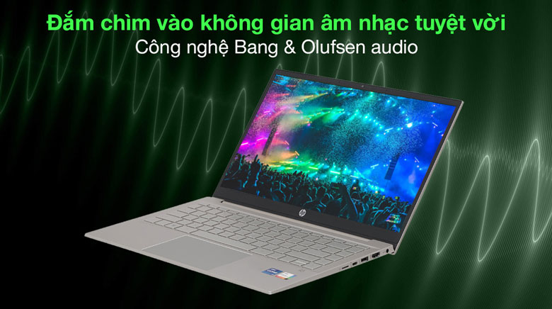 Âm thanh sống động - Laptop HP Pavilion 14-dv0510TU 46L79PA