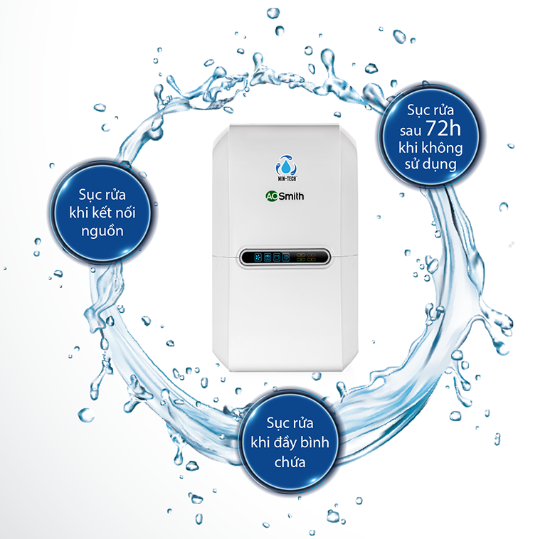 Máy lọc nước A.O Smith E3 sửa lọc lõi làm sạch