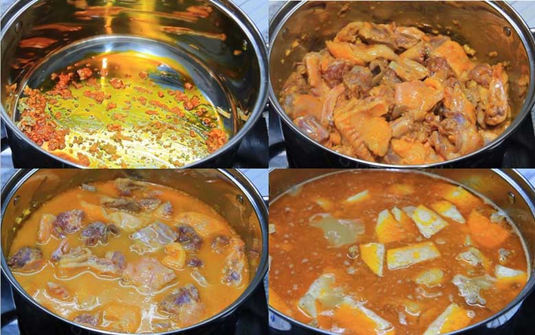 Cách nấu lẩu vịt nấu chao khi nấu nước lẩu vịt