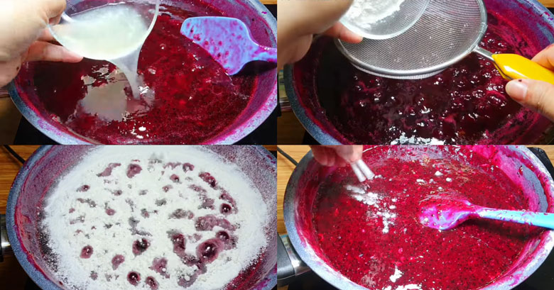 Cách làm mứt thanh long đỏ: Sên mứt