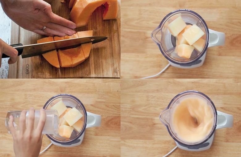 Cách làm mứt dưa lưới ăn bánh mì: Sơ chế