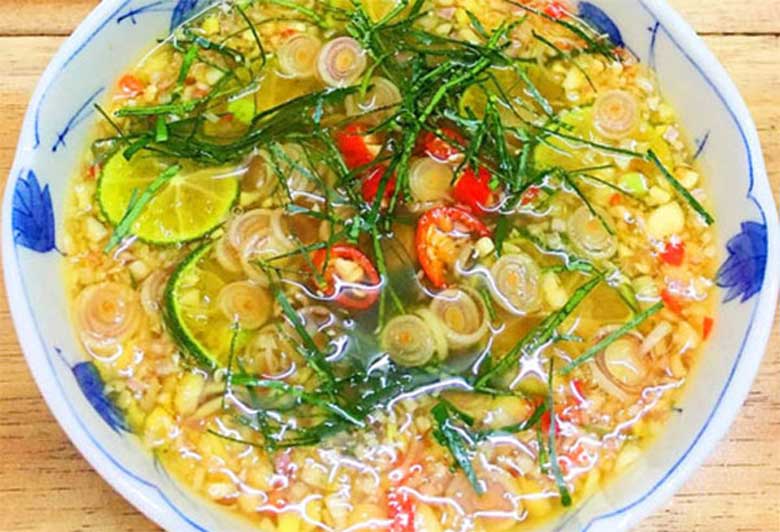 Cách làm nước mắm chấm sò lông nướng gừng và thưởng thức