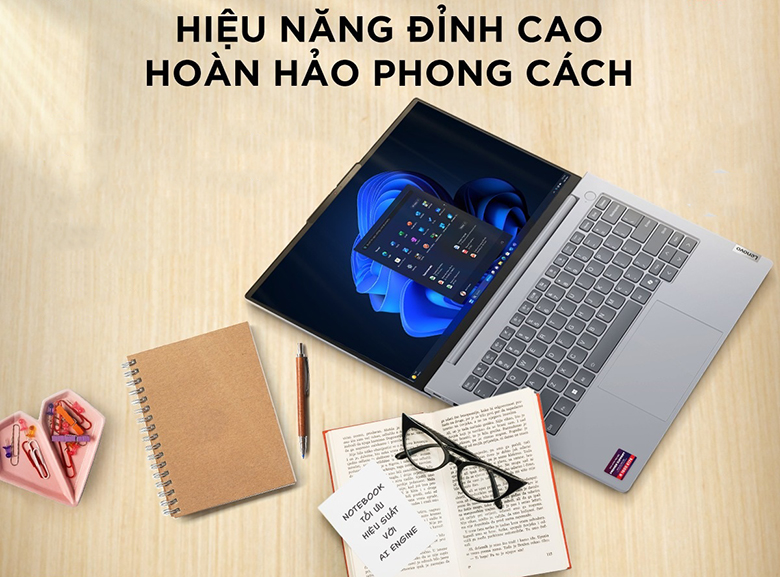 Laptop Lenovo ThinkBook 14-G8 IRL 21SG007TVN bản lề mở 180 độ