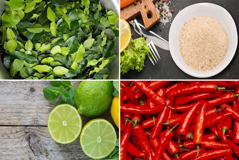 Cách làm muối chấm chân gà nướng với các nguyên liệu